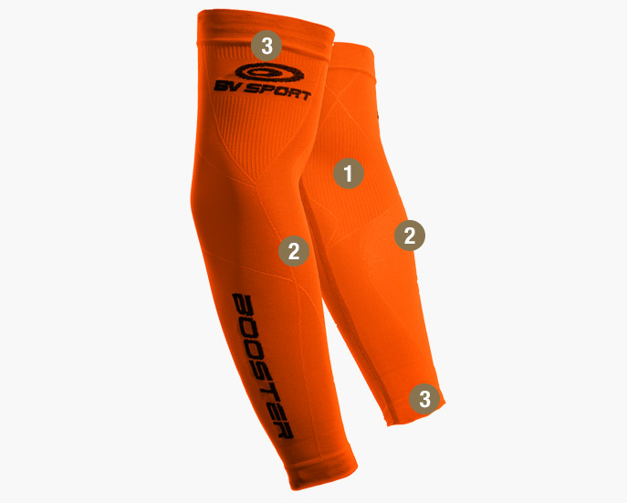 Arm sleeves ARX orange